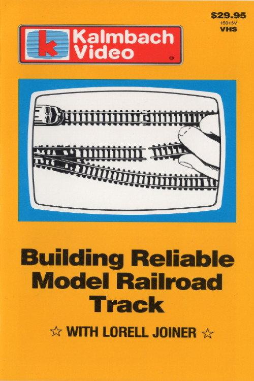 Building Reliable Model Railroad Track with Lorell Joiner backdrop