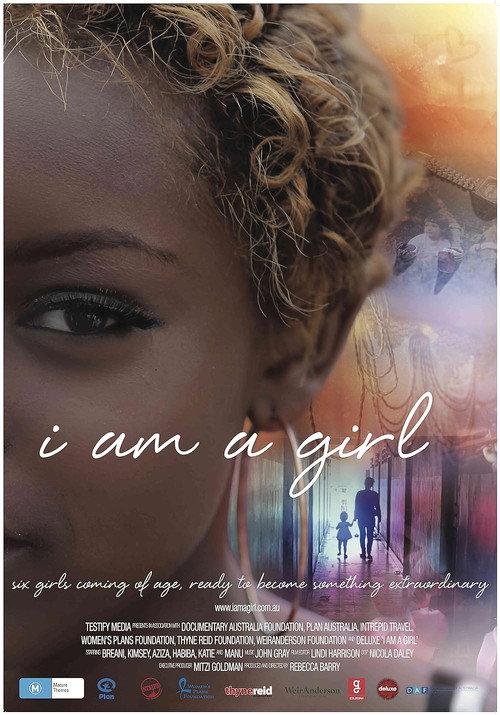I Am a Girl backdrop