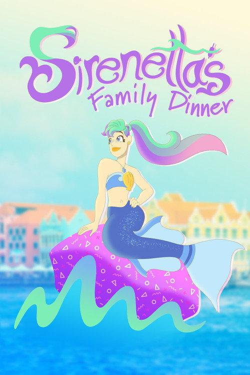 Sirenetta’s Family Dinner backdrop