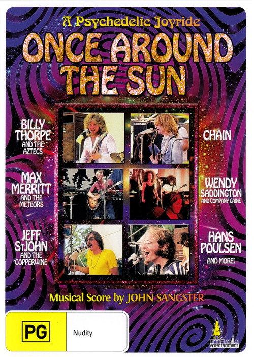 Once Around the Sun backdrop