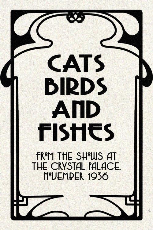 Cats, Birds and Fishes backdrop