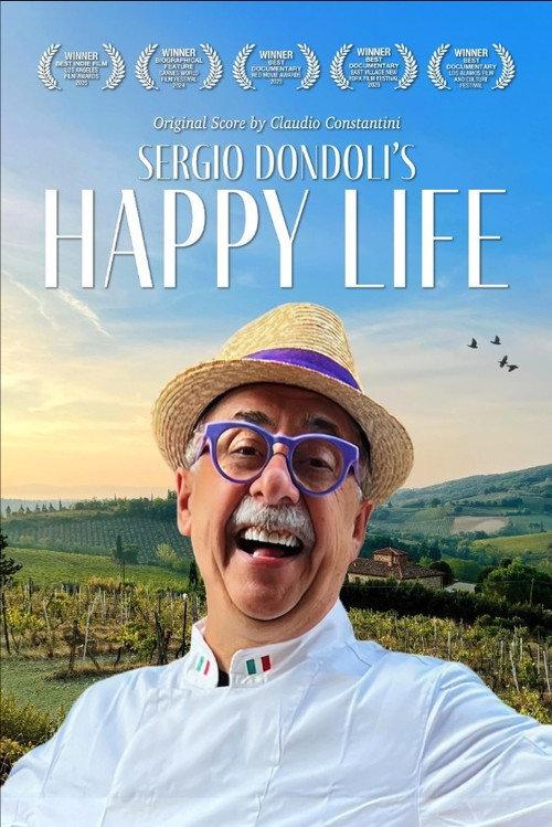 Sergio Dondoli's Happy Life backdrop