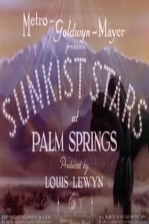 Sunkist Stars at Palm Springs backdrop