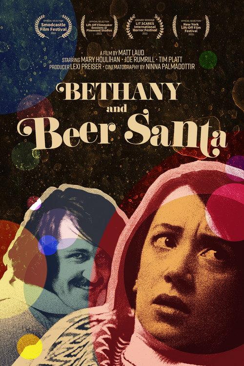 Bethany and Beer Santa backdrop
