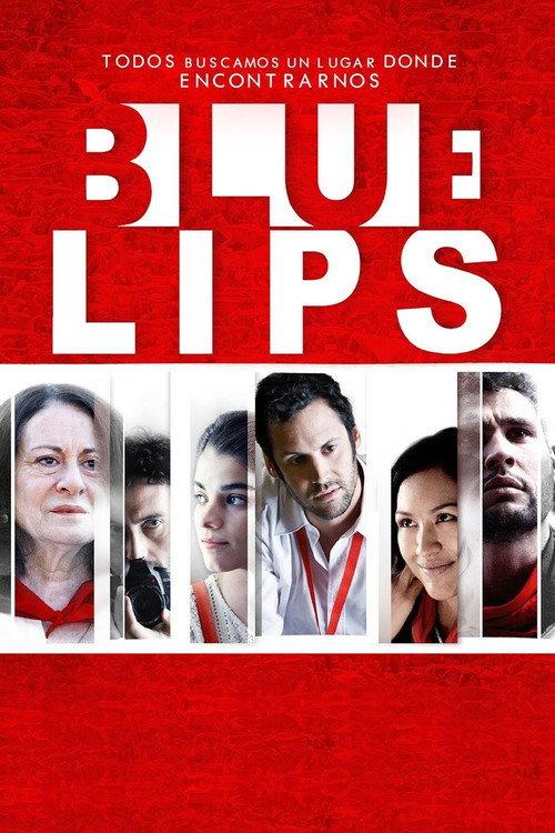 Blue Lips backdrop