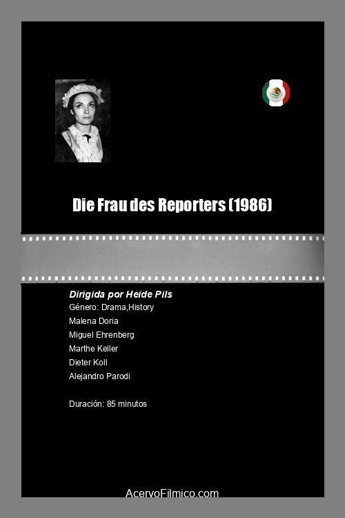 Die Frau des Reporters backdrop