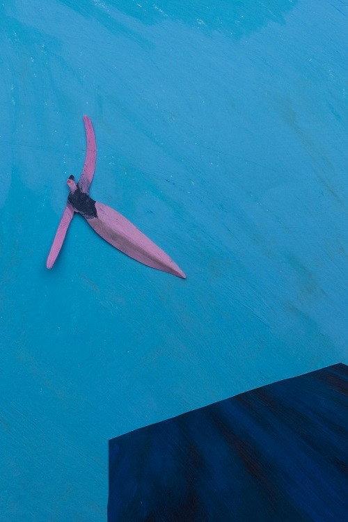 The Diver backdrop