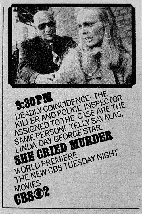 She Cried Murder backdrop