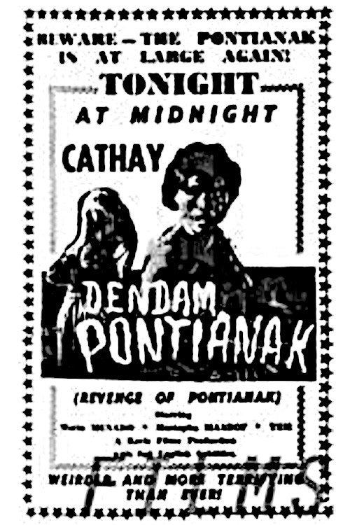 Dendam Pontianak backdrop