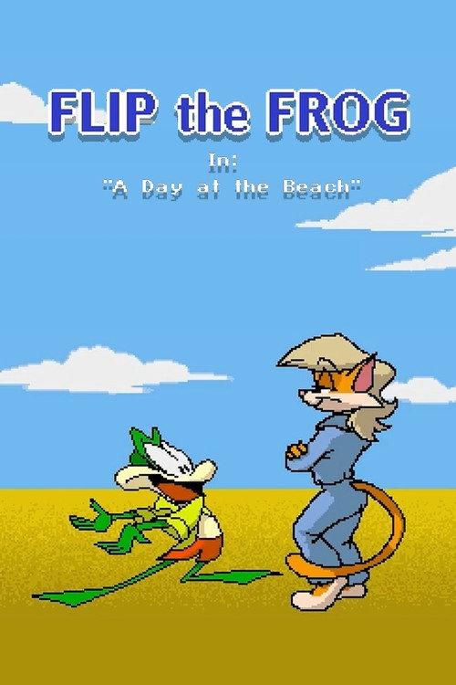 Flip the Frog and Clarisse Cat: A Day at the Beach backdrop