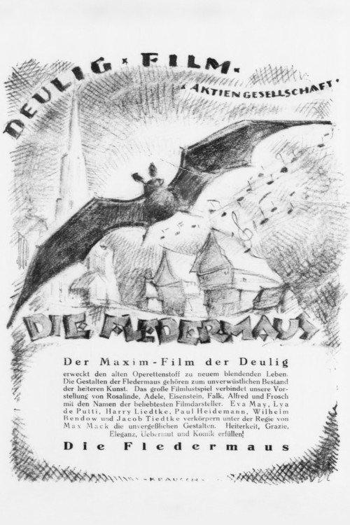 Die Fledermaus backdrop
