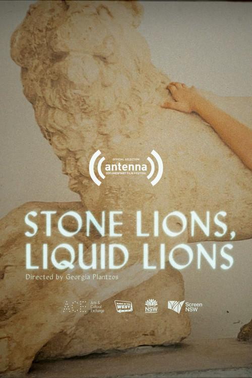 Stone Lions, Liquid Lions backdrop
