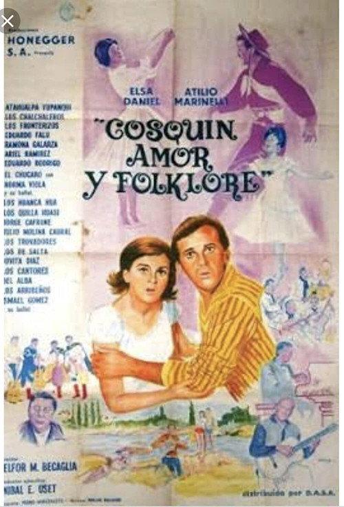 Cosquín, amor y folklore backdrop