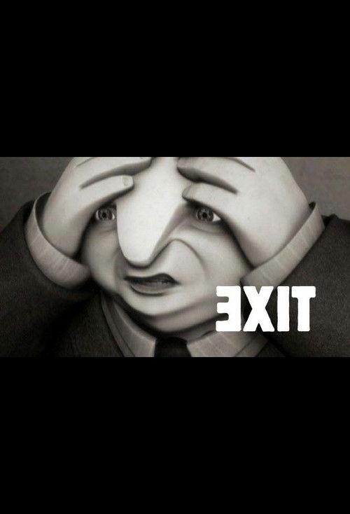 Exit backdrop