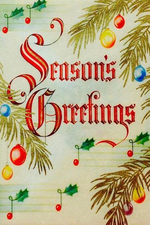 Seasons Greetings backdrop