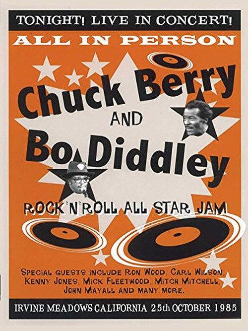 Chuck Berry & Bo Diddley: Rock 'n' Roll All Star Jam backdrop