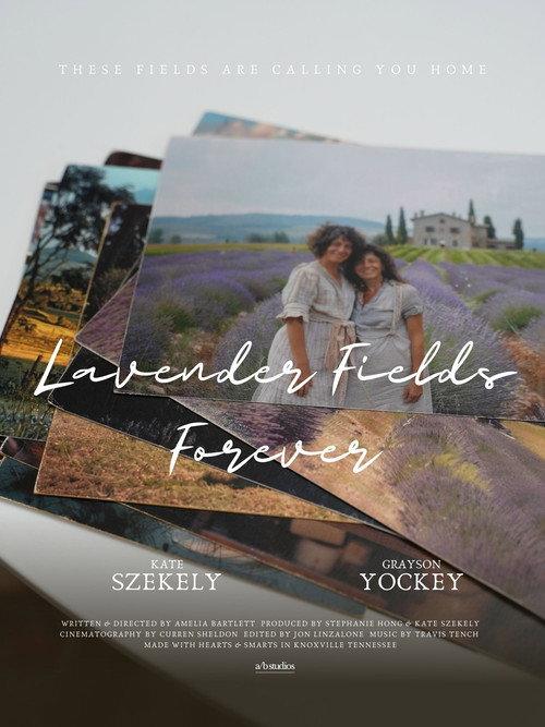 Lavender Fields Forever backdrop