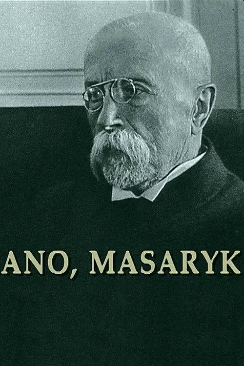 Ano, Masaryk backdrop