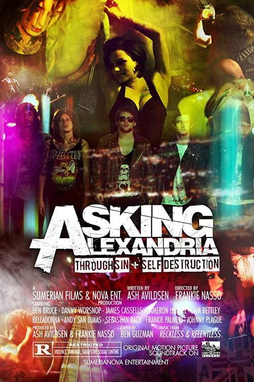 Asking Alexandria | Through Sin + Self Destruction backdrop