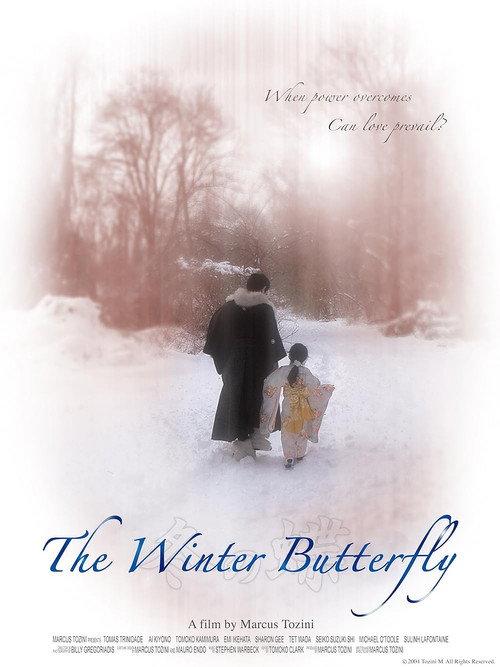 The Winter Butterfly backdrop