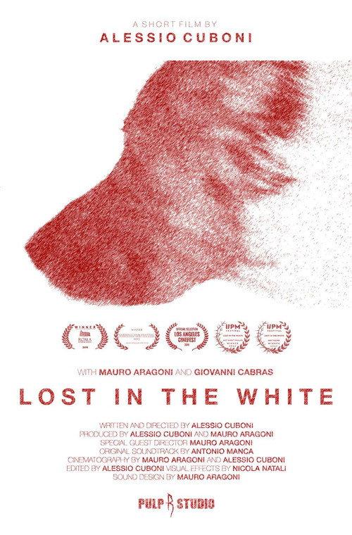Lost in the White backdrop