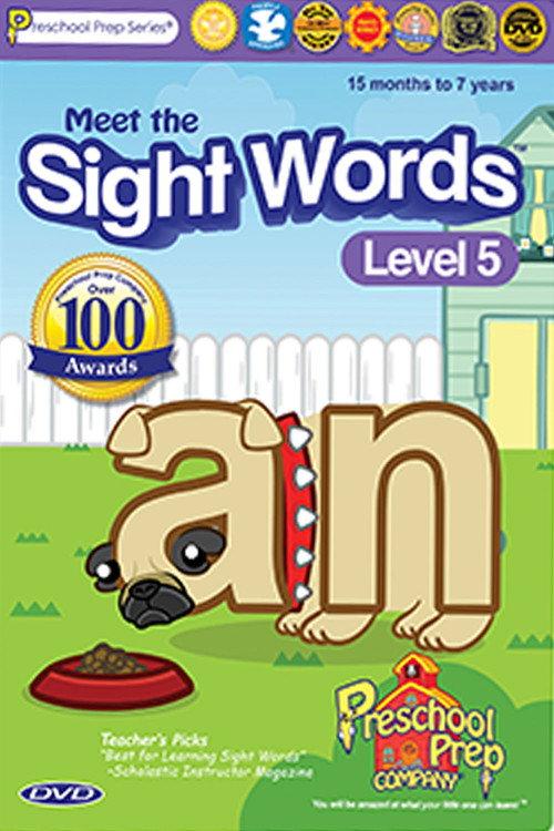 Meet the Sight Words 5 backdrop