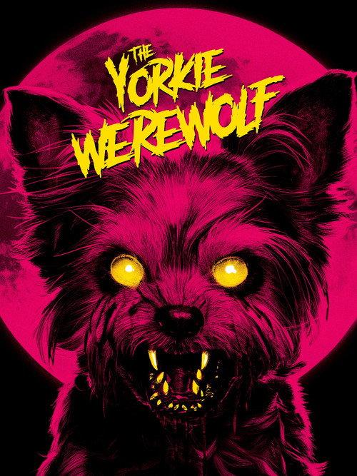 The Yorkie Werewolf backdrop