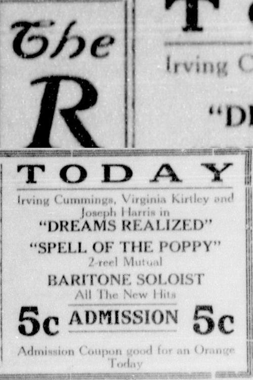 The Spell of the Poppy backdrop