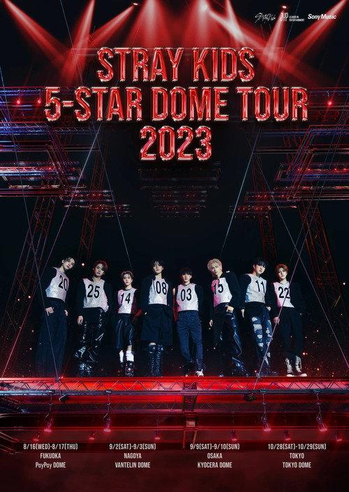 Stray Kids 5-STAR Dome Tour 2023 backdrop