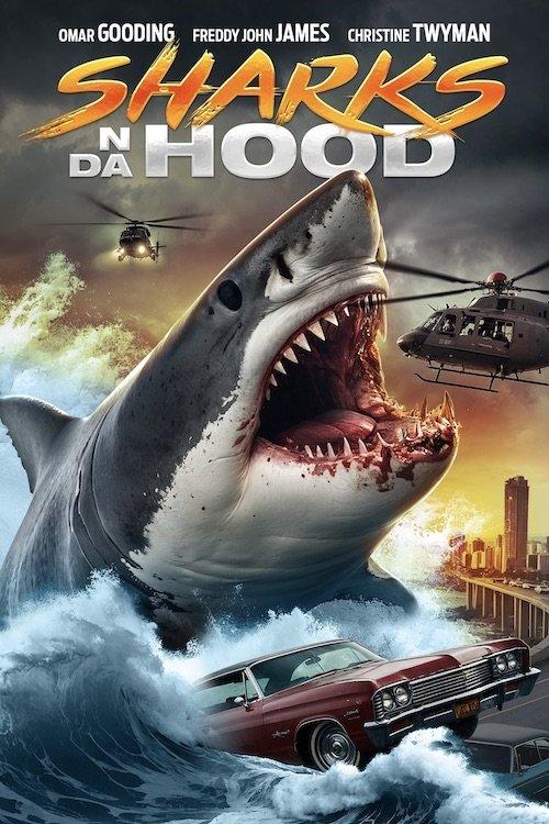 Sharks N Da Hood backdrop