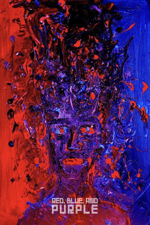 Red, Blue and Purple backdrop