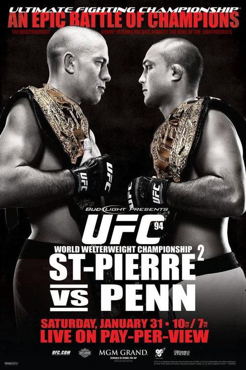UFC 94: St-Pierre vs. Penn 2 backdrop