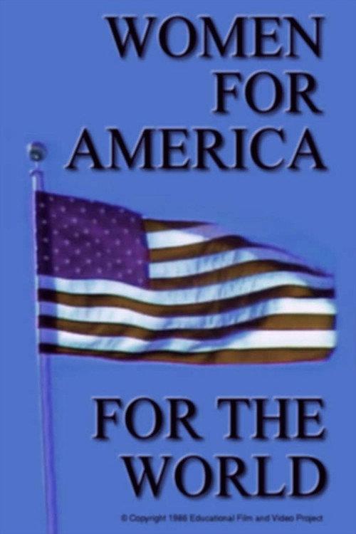 Women - For America, For the World backdrop
