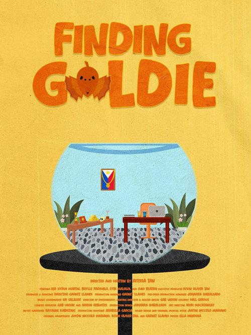 Finding Goldie backdrop
