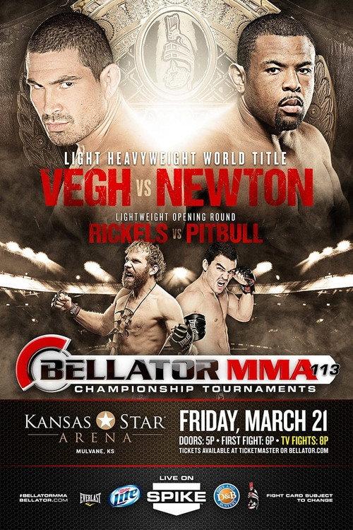 Bellator 113 backdrop