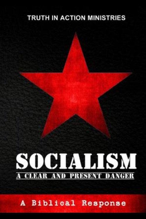 Socialism: A Clear and Present Danger backdrop
