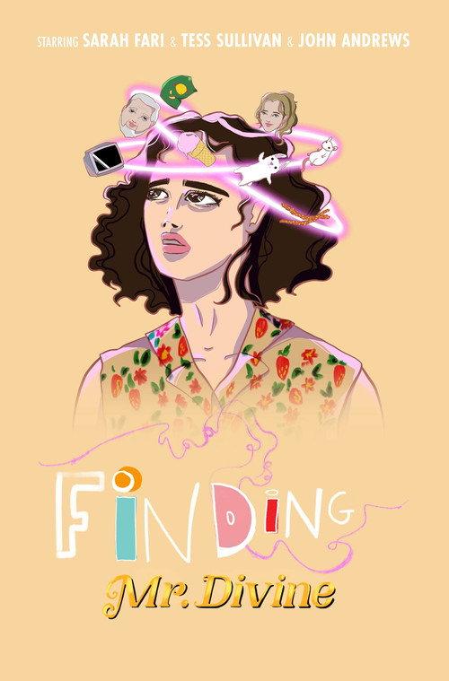 Finding Mr. Divine backdrop