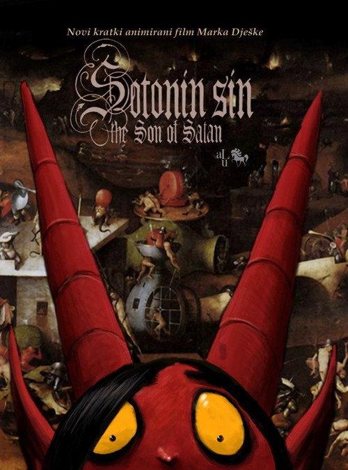 Son of Satan backdrop