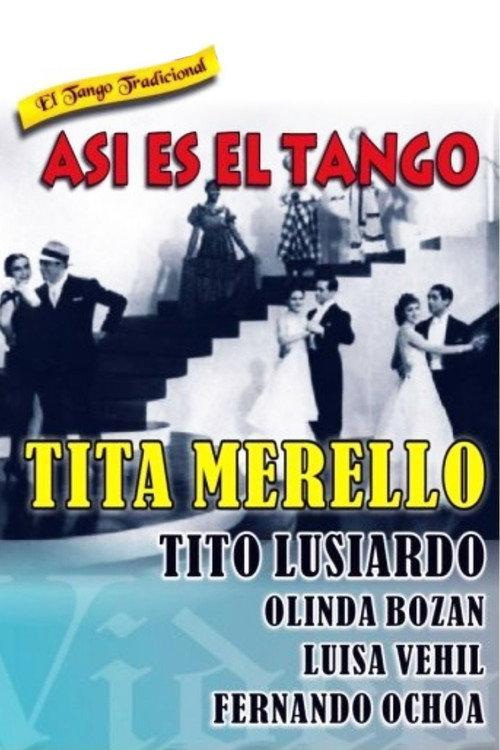 Así es el tango backdrop