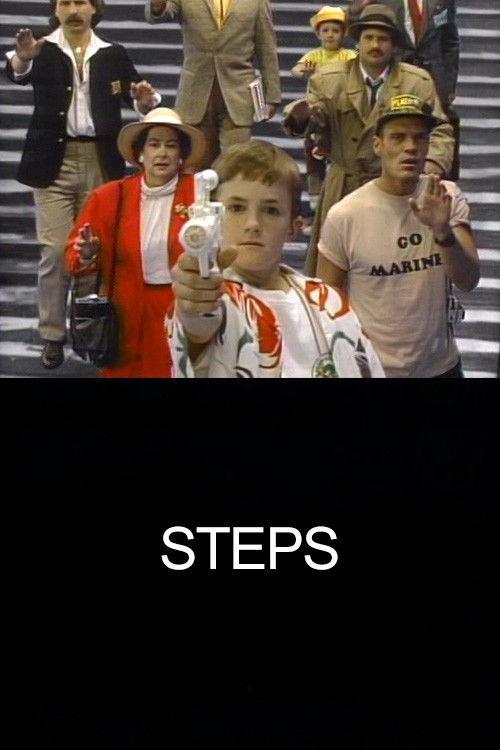 Steps backdrop