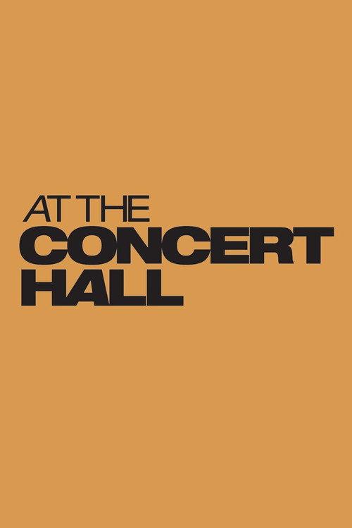 At the Concert Hall backdrop