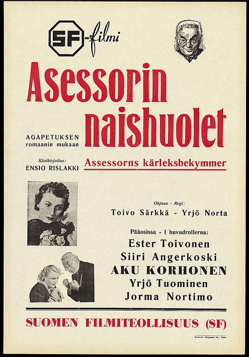 Asessorin naishuolet backdrop