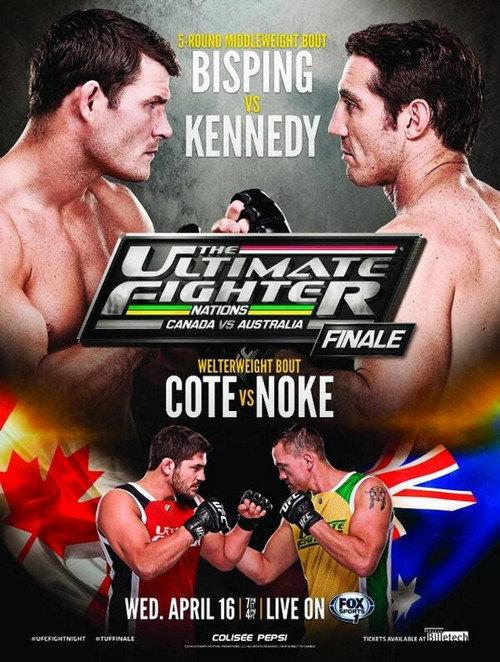The Ultimate Fighter Nations Finale: Bisping vs. Kennedy backdrop