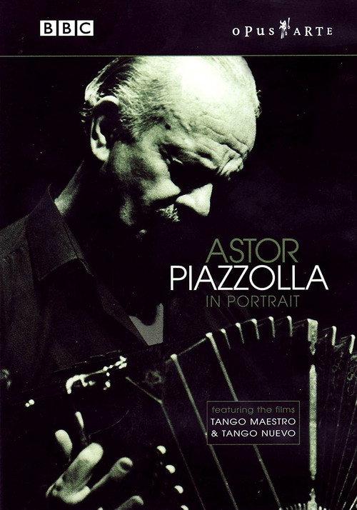 Astor Piazzolla in Portrait backdrop