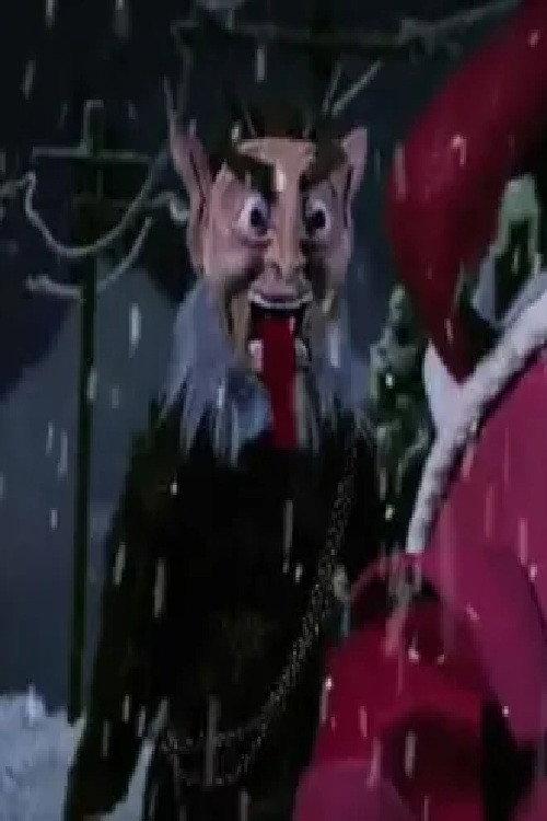 A Krampus Carol backdrop