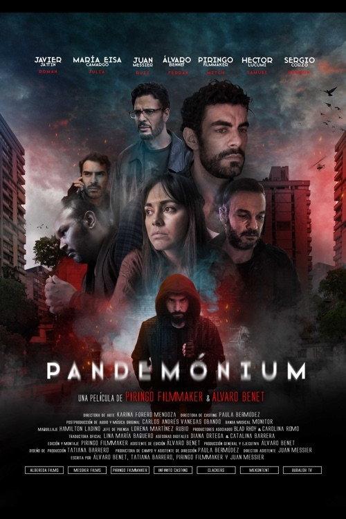 Pandemónium backdrop