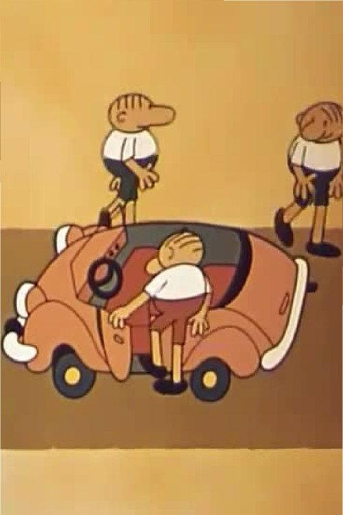 The Three Fools and the Automobile backdrop