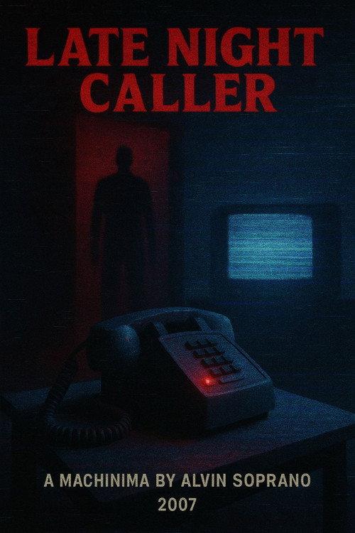 Late Night Caller backdrop