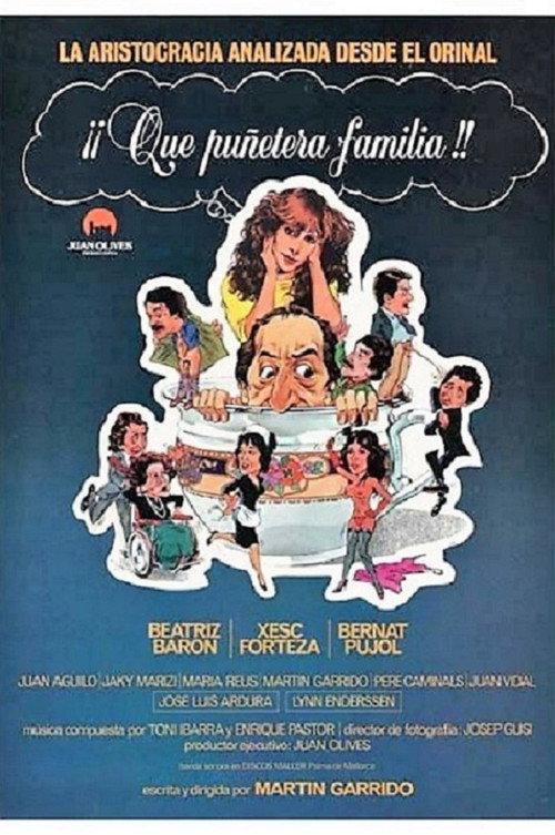 Qué puñetera familia backdrop