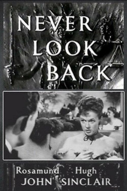 Never Look Back backdrop